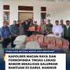 Kapolres Nagan Raya Bersama Forkopimda Tinjau Langsung Lokasi Terdampak Banjir