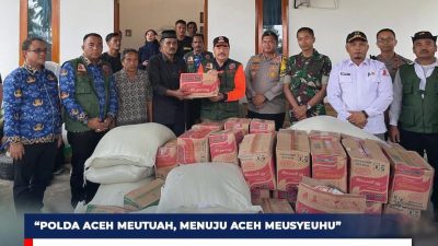 Kapolres Nagan Raya Bersama Forkopimda Tinjau Langsung Lokasi Terdampak Banjir