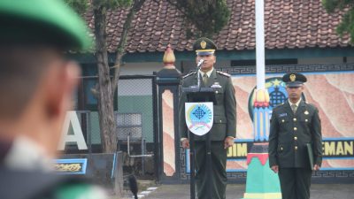 Danramil 15/Moyudan Bacakan Amanat Tertulis Presiden Republik Indonesia