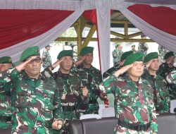 Dandim 0418/Palembang Ikuti Upacara Penutupan Ton Ting Hari Juang Infanteri Tahun 2025