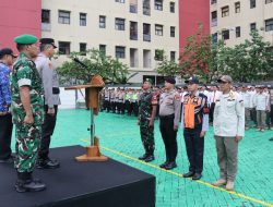 Polres Metro Jakarta Barat Gelar Apel Operasi Lilin Jaya 2025, Siap Amankan Natal dan Tahun Baru