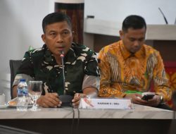 Wujudkan Nataru Aman, Kasdam II/Sriwijaya Hadiri Rakor Lintas Sektoral dan Apel Gelar Pasukan
