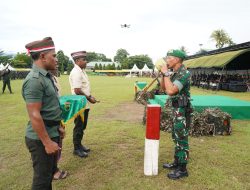 Tonting YWPJ Awali Upacara Hari Juang Korps Infanteri Ke-77 Dipimpin Pangdam Kasuari : Hari Juang Infanteri Momentum Meneguhkan Jati Diri Prajurit Bersama Rakyat