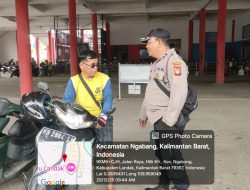 Polsek Ngabang Intensifkan Patroli Rutin Sambut Natal
