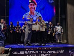 Dinilai berintegritas tinggi dan Inmovative, Dirkrimsus Polda Gorontalo Raih Penghargaan Level Asia