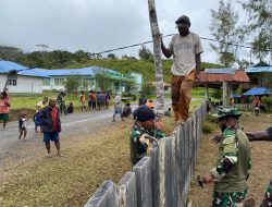 Kodim 0104/Aceh Timur dan Yonif TP 853/Bawar Rejebur Bangun Konektivitas Warga Lewat Jembatan Aramco Pasca Bencana