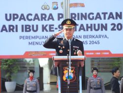 Hari Ibu ke-97, Polres Gresik Ajak Wujudkan Kesetaraan Gender untuk Indonesia Emas