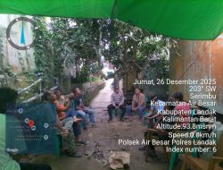 Patroli Dialogis Polsek Air Besar, Polisi Serap Aspirasi Warga Serimbu