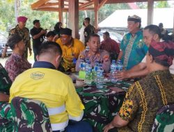 Kasdim 0825 Banyuwangi Menghadiri Prosesi Pisah Sambut Komandan Puslatpur Marinir-7 Lampon