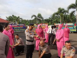 Sebanyak 42 Personel Polres Mesuji Naik Pangkat, Kapolres Tekankan Profesionalisme dan Pengabdian