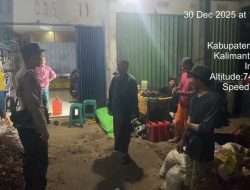 Cegah Kriminalitas, Polisi Lakukan Patroli Malam dan Beri Himbauan ke Warga