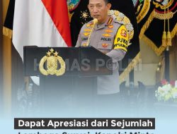Kapolri Sampaikan Kepercayaan Publik Terhadap Polri Terus Meningkat