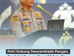 Dukug Progam Swasembada Pangan, Polri Mencatat Peningkatan Signifikan Produksi Jagung Nasional