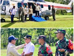 Setibanya di Tapanuli Selatan, Presiden Prabowo Langsung Meninjau Jembatan Bailey Sungai Garoga