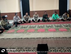 Sambut Tahun Baru 2026 Dengan Sederhana, Forkopimcam Gelumbang Gelar Doa Bersama