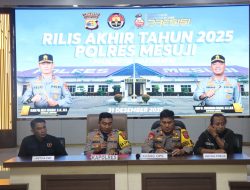 Polres Mesuji Sukses Tangani Ratusan Perkara Sepanjang Tahun 2025