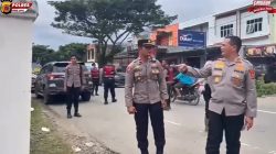 Polri Hadir, Kapolres Pidie Jaya Pimpin Penyaluran Bantuan Bencana