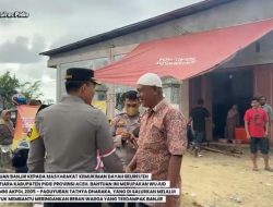 Kapolres Pidie Salurkan Bantuan Banjir dari Alumni Akpol 2005 Tathya Dharaka