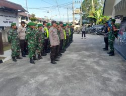 Apel Konsolidasi Pengamanan Pergantian Tahun Baru, Sinergi TNI–Polri dan Elemen Masyarakat di Mandor