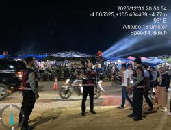 Polres Mesuji Gelar Patroli Skala Besar, Amankan Malam Pergantian Tahun 2026