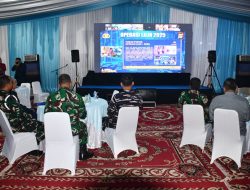 Danrem 044/Gapo Vicon Bersama Kapolri, Pantau Situasi Kamtibmas Jelang Tahun Baru 2026