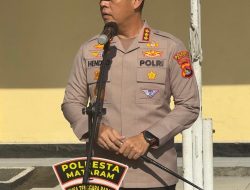 Kapolresta Mataram Apresiasi Dukungan Semua Pihak, Rangkaian Natal dan Tahun Baru di Mataram Berjalan Aman