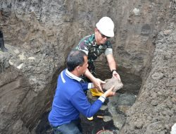 Wujudkan Desa Mandiri : peletakan batu pertama KDKMP desa pendem oleh Dandim 0818