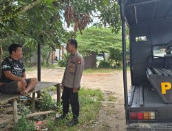 Patroli Siang Polisi Sapa Warga, Ini Pesan Penting yang Disampaikan
