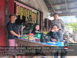 Personil Piket Polsubsektor Jelimpo Laksanakan Patroli Sambil Monitor Arus Mudik