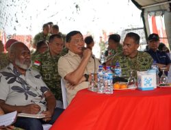 Tinjau Satuan dan Beri Perhatian Penuh Prajurit di Wanam, Pangdam XXIV/Mandala Trikora Dampingi Menhan RI