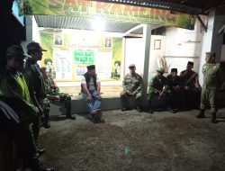 Babinsa Musuk Bersama Warga Gelar Patroli Malam, Perkuat Siskamling dan Rasa Aman di Tamansari