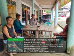 Ciptakan Situasi Aman, Polsek Air Besar Intensifkan Patroli Siang