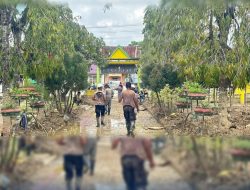 Polres Aceh Selatan Lanjutkan Gotong Royong Pascabanjir, Fokus Pembersihan Saluran Air dan Normalisasi Sungai