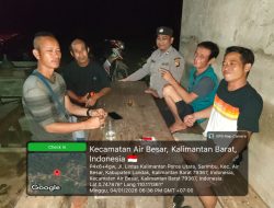 Jam Rawan Jadi Fokus, Petugas Polsek Air Besar Ingatkan Bahaya Modus Kejahatan Baru