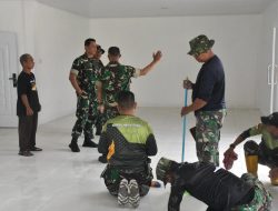 Kasdim Palembang Tinjau Pembangunan Gedung KDKMP Kelurahan Pipa Reja