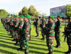 Upacara Bendera di Makodim 1707/Merauke, Perkuat Nasionalisme dan Jiwa Pengabdian Prajurit