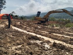 Satgas Kodim 0212/TS Pantau Penyiapan Huntara Pengungsi Banjir-Longsor di Sipirok