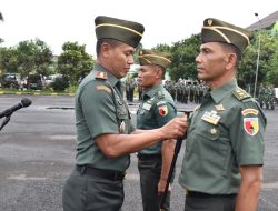 Dandim 0818/Malang-Batu Pimpin Sertijab Kasdim: Mayor Czi Sultoni Resmi Gantikan Mayor Czi Supaat