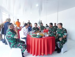 Dandim 0418/Palembang Paparkan Pembangunan KDKMP kepada Wakil Panglima TNI