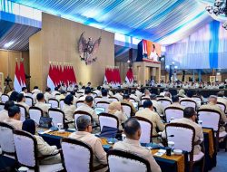 Presiden Prabowo Sampaikan Taklimat Awal Tahun kepada Seluruh Jajaran Kabinet Merah Putih