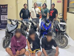 Polisi Ungkap Komplotan Curanmor, Enam Tersangka Ditangkap Bersama Lima Unit Motor Hasil Kejahatan