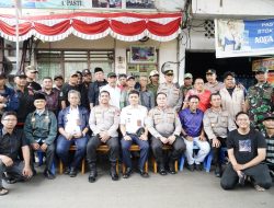 Ngopi Kamtibmas di Tambora, Kapolres Jakbar Ajak Warga Bersatu Cegah Tawuran