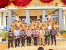 Kapolres Maybrat Hadiri Peresmian Kantor Dinas Pekerjaan Umum Kabupaten Maybrat