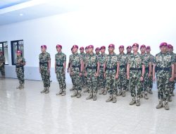 Yonif 2 Marinir Turut Andil dalam Acara Serah Terima Jabatan PJU Pasmar 3