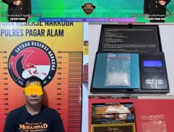Polres Pagar Alam Satresnarkoba Ungkap Kasus Sabu 2,27 Gram di Rumah Kontrakan, Satu Petani Diamankan