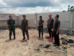 Dandim 0806/Trenggalek Tinjau Pembangunan Koperasi Desa Merah Putih