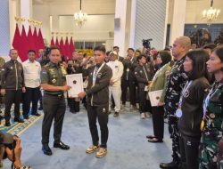 Alfi Kusuma Atlet Taekwondo Peraih Emas di SEA Games 2025 Thailand Dapat Kenaikan Pangkat Jadi Letnan Satu