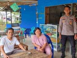 Patroli Rutin Siang, Polsek Menjalin Jaga Situasi Kamtibmas Tetap Kondusif