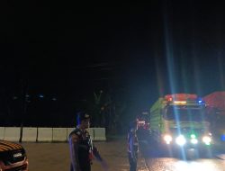 Sat Samapta Polres Mesuji Intensifkan Patroli Perbatasan Mesuji–OKI, Antisipasi Begal dan Pemerasan Supir Truk
