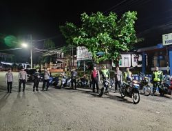 Berikan Efek Gentar: TNI-Polri Lampung Utara “Kepung” Malam dengan Patroli Bersama